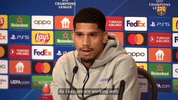 Araujo: 'Champions League is always tough'